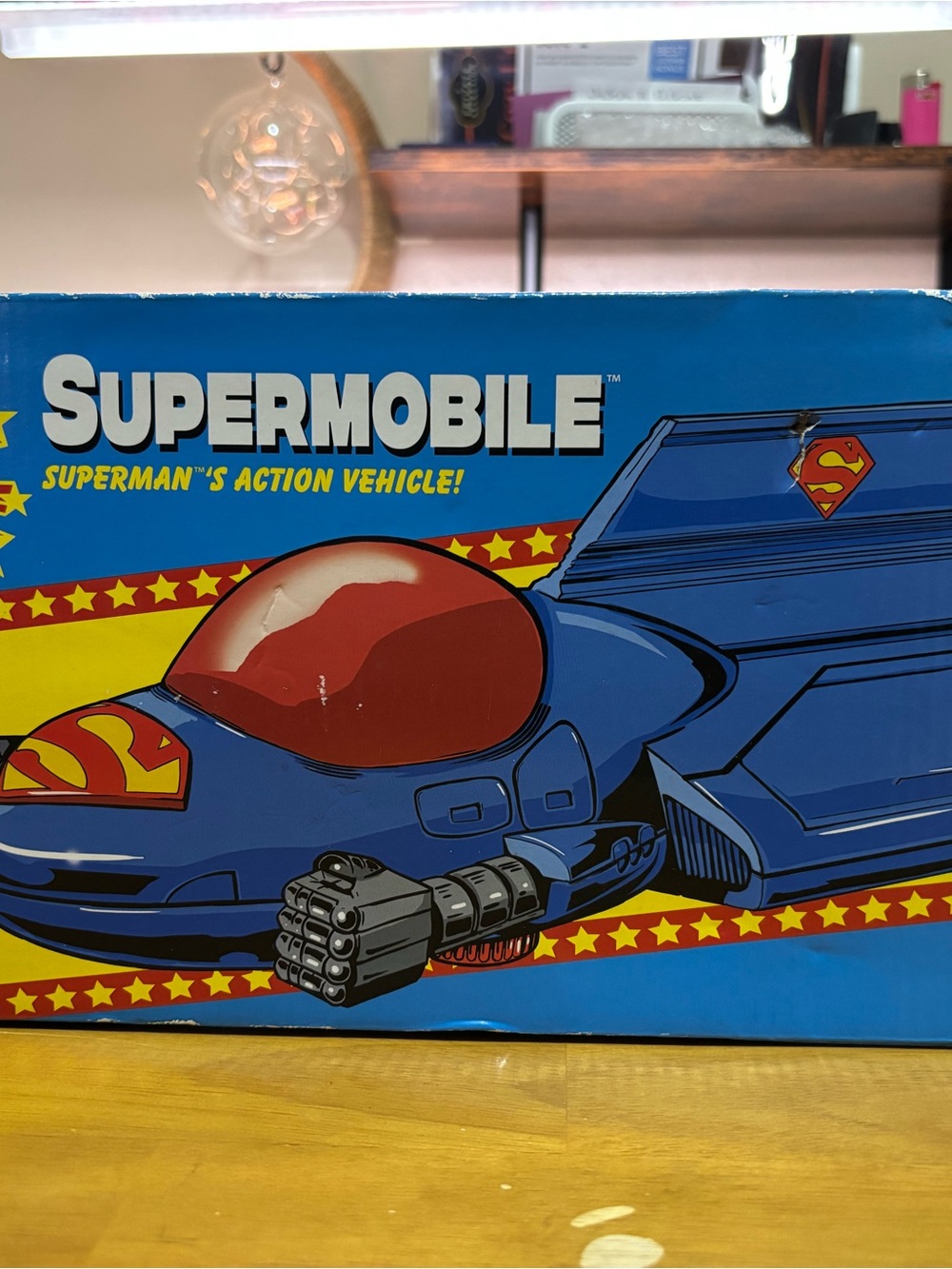 Supermobile Superman Action Vehicle - Blue and Red